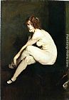Nude Girl, Miss Leslie Hall by George Wesley Bellows